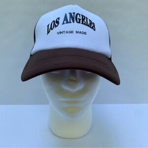 Los Angeles Vintage Made Trucker Hat Ball Cap